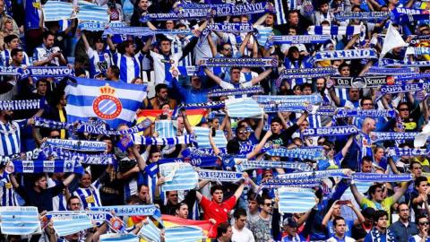Aficionados del Espanyol