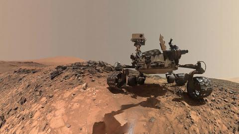 Un robot en Marte