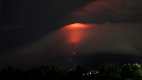 volcán Mayón en Fillipinas