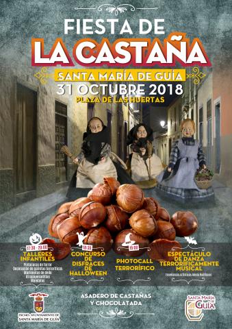 Cartel Fiesta de la Castaña