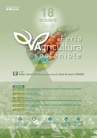 Cartel Feria de Agricultura Sostenible