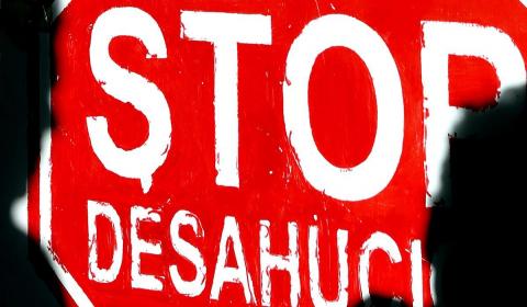 Cartel stop desahucios,