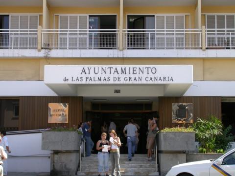 Fachada ayuntamiento de Las Palmas de Gran Canaria
