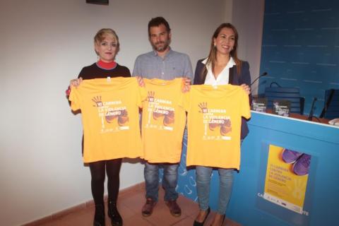 Presentación de las camisetas de la Carrera contra la Violencia de Género de Lanzarote