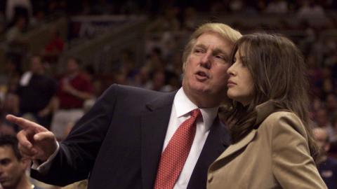 Donald Trump y Melania