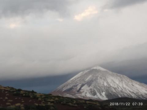 El Teide nevado
