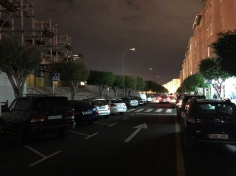 sin luz en Siete Palmas