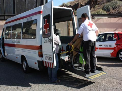 Servicio de transporte adaptado de Cruz Roja Servicio de transporte adaptado de Cruz Roja