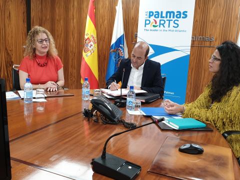Firma del Convenio entre Autoridad Porutaria LP y ADEPSI
