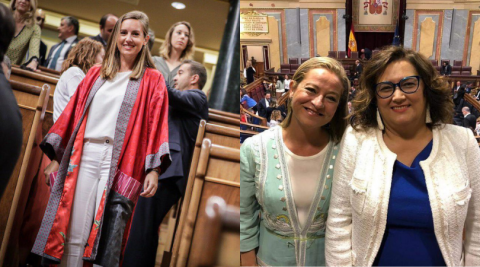 Diputadas canarias visten de Isla Bonita Moda Diputadas canarias visten de Isla Bonita Moda