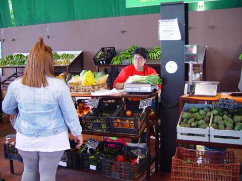 Puesto del Mercadillo de Valle de La Orotava