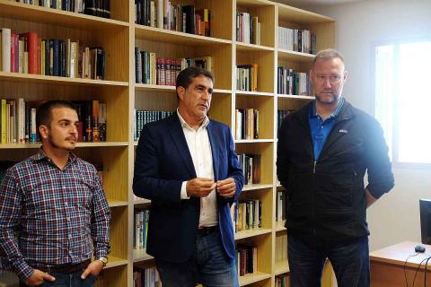 Francis Candil y Pedro García Aguado en La Montañeta