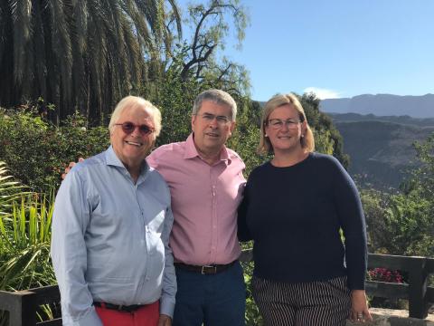 Marco Aurelio Pérez, Elena Álamo y Justus Frantz