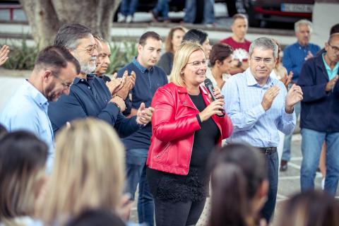 Mitin de PP-AV en Tunte Mitin de PP-AV en Tunte