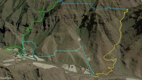 Trazado de la “Guguy Trail EntreCorrales Tasartico 2019” Trazado de la “Guguy Trail EntreCorrales Tasartico 2019”