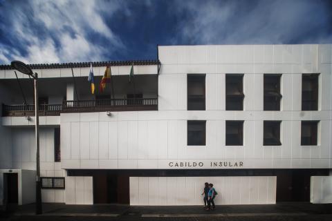 Fachada del Cabildo de El Hierro