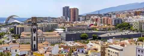 Vista de Santa Cruz de Tenerife
