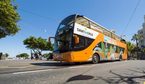 Guagua turística Santa Cruz de Tenerife