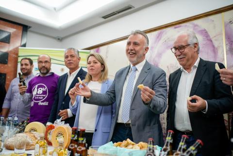 Presentación del a Feria Europea del Queso de Valleseco