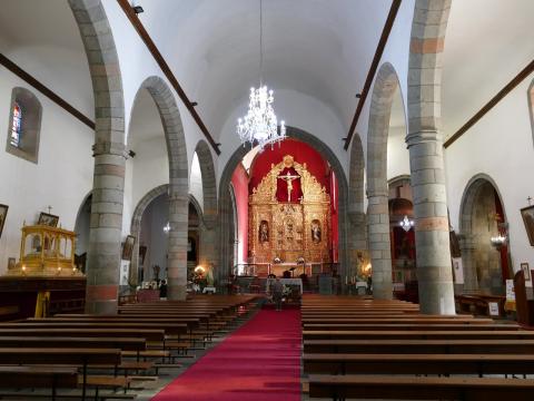 Interior de la Basílica de San Juan en Telde