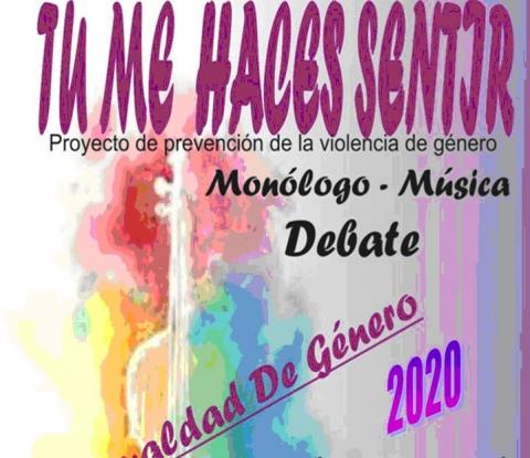 Cartel del proyecto "Tú me haces sentir" de Telde