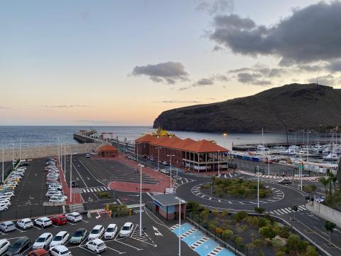 vistas del Puerto de San Sebastián de La Gomera