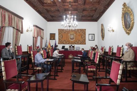 pleno del Ayuntamiento de San Cristóbal de La Laguna