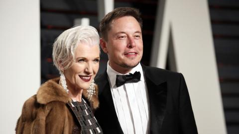 Maye y Elon Musk Maye y Elon Musk