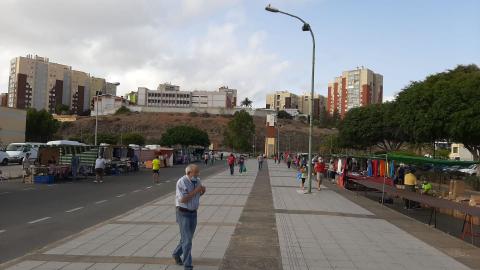 Mercadillo de Jinámar en Telde. Gran Canaria