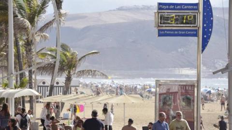 Altas temperaturas. Gran Canaria