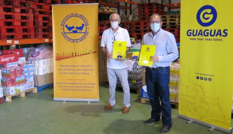 Guaguas Municipales coopera con el Banco de Alimentos. Las Palmas de Gran Canaria Guaguas Municipales coopera con el Banco de Alimentos. Las Palmas de Gran Canaria
