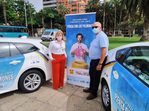 Campaña "Piensa con los pulmones" de Las Palmas de Gran Canaria