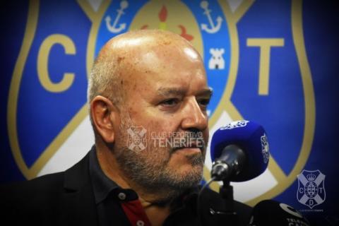 Miguel Concepción, presidente del CD Tenerife Miguel Concepción, presidente del CD Tenerife