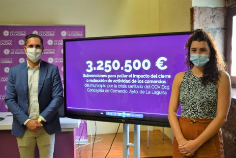 María José Guerra y Alejandro Marrero. La Laguna María José Guerra y Alejandro Marrero. La Laguna