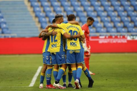 Jugadores de la UD Las Palmas