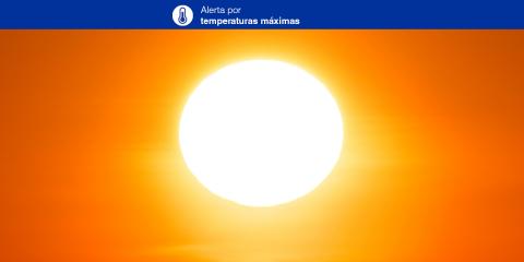 Alerta por Temperaturas Máximas. Canarias