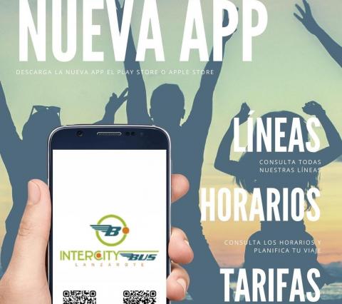 App de transporte público interurbano Arrecife Bus