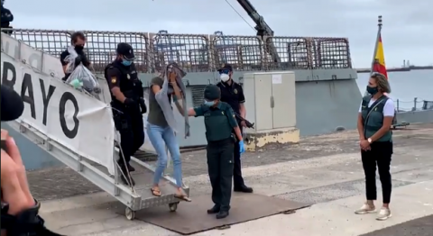 Detenidos en Las Palmas de Gran Canaria