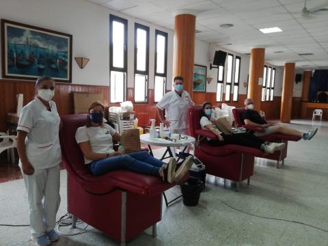 Donantes de sangre del ICHH