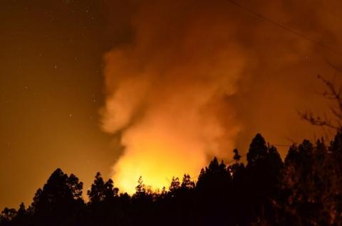 Incendio Forestal. La Palma