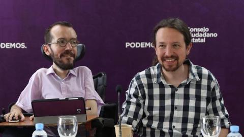 Pablo Iglesias y Pablo Echenique