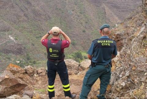 Agentes del Seprona de la Guardia Civil. Gran Canaria