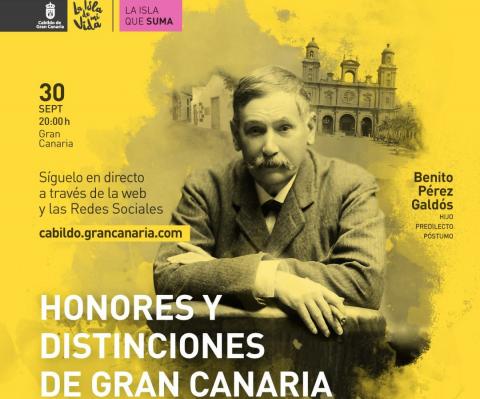 El Cabildo de Gran Canaria entrega los Honores y Distinciones 2020 El Cabildo de Gran Canaria entrega los Honores y Distinciones 2020