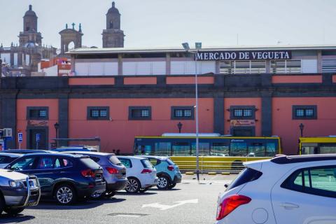 Aparcamiento del Mercado de Vegueta. Las Palmas de Gran Canaria Aparcamiento del Mercado de Vegueta. Las Palmas de Gran Canaria