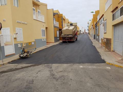 Proyecto de rehabilitación y mejora del firme en varios barrios de Gáldar Proyecto de rehabilitación y mejora del firme en varios barrios de Gáldar