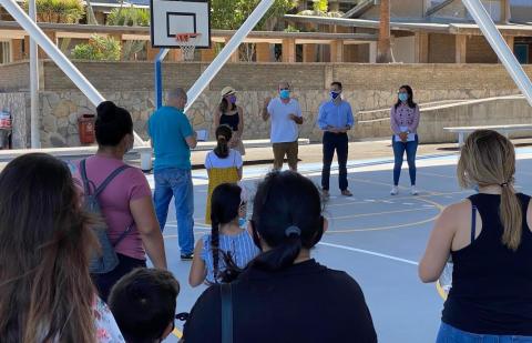 Campamento del distrito Salud-La Salle. Santa Cruz de Tenerife Campamento del distrito Salud-La Salle. Santa Cruz de Tenerife