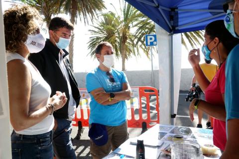 La playa de Antequera, escenario de una investigación del impacto de microplásticos La playa de Antequera, escenario de una investigación del impacto de microplásticos