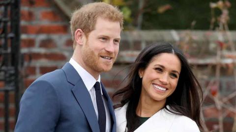 El príncipe Enrique y Meghan Markle