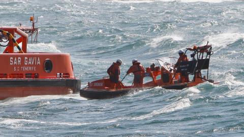 Salvamento marítimo en rescate