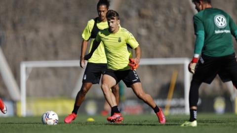 Entrenamiento de la UD Las Palmas Entrenamiento de la UD Las Palmas